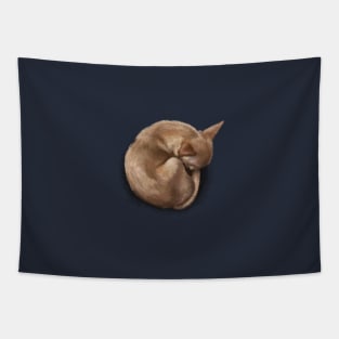 The Sleeping Chihuahua Tapestry