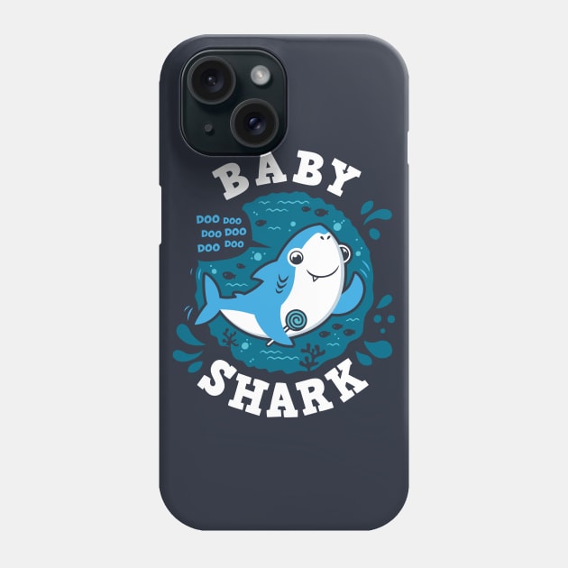 Baby Shark Boy Phone Case by Olipop