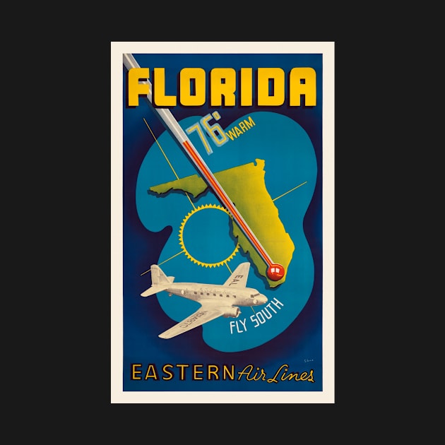 Florida USA Vintage Poster 1938 by vintagetreasure