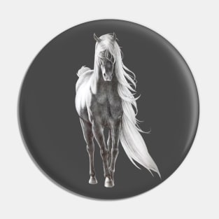 The Graphite horse Pin