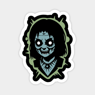 Possessed Gothic girl Magnet