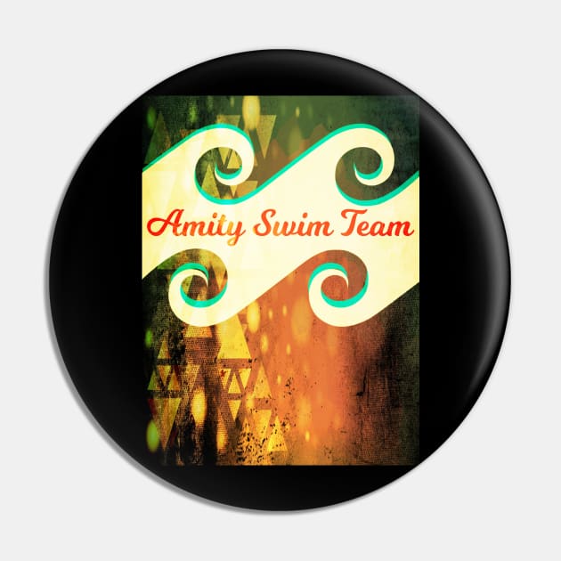 Amity Swim Team Geometric Pin by TheDaintyTaurus