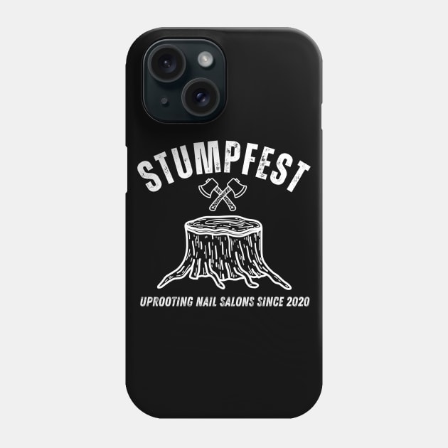 Stumpfest Funny Bluey Uprooting Nail Salons Phone Case by Pacific Opal