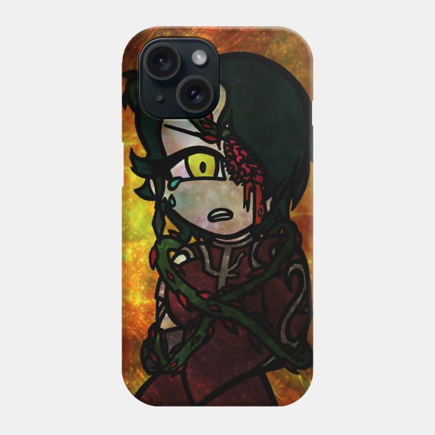 Scorned By The Rose's Thorns Phone Case by ScribbleSketchScoo