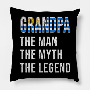 Grand Father Uraguyan Grandpa The Man The Myth The Legend - Gift for Uraguyan Dad With Roots From  Uruguay Pillow