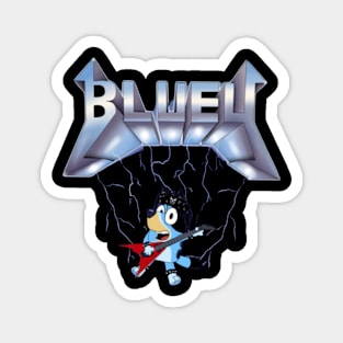 bluey metal Magnet