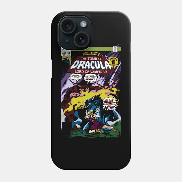 Tomb of Dracula #64 Phone Case by Psychosis Media