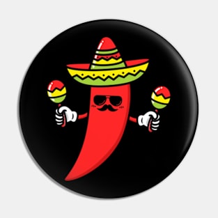 Cinco de Mayo Mexican Sombrero Pin