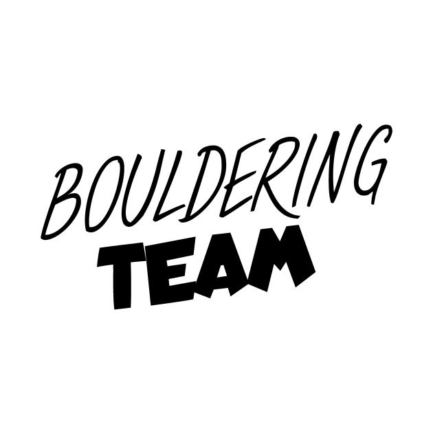 Bouldering team by maxcode