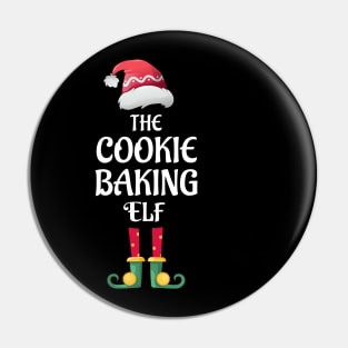 The Cookie Baking Elf Christmas Matching Pajama PJ Family Party Gift Pin