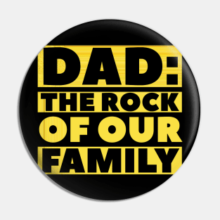 Dad, the Rock of our family. Pin