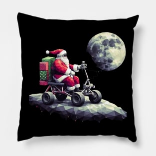 Christmas Santa at Moon Pillow