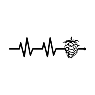 Beer Hop Heartbeat T-Shirt