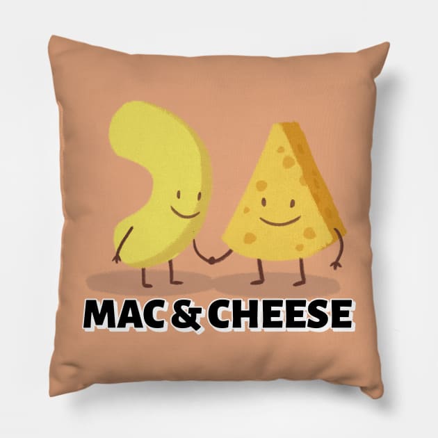 Mac & Cheese Pillow by Riniwijaya 