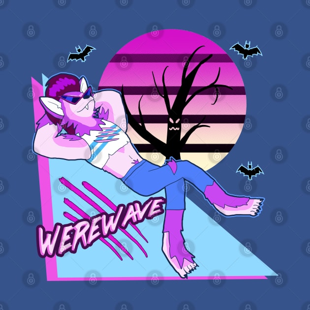 Cool/Chill Werewolf - Werewave by VixenwithStripes