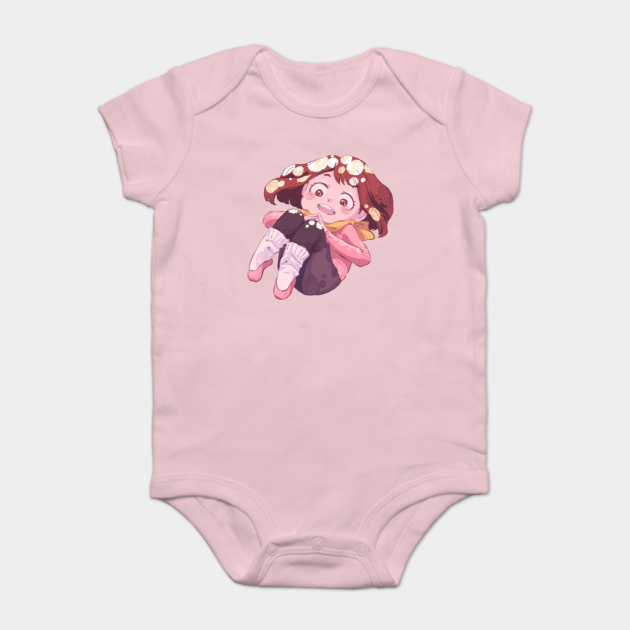 My Hero Academia Uraraka Ochaco My Hero Academia Baby Kurzarmbody Teepublic De