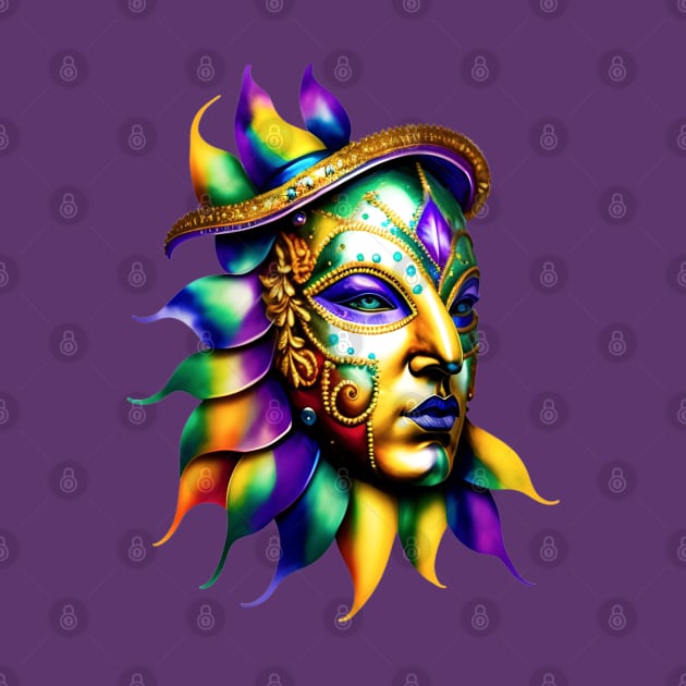 Mardi Gras Mask by tfortwo