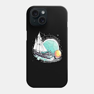 Sailing Boat Captain Ocean Traveller Phone Case