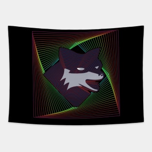 Wild Fox Angry New Tapestry