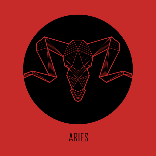 Aaries - Geometric Astrology by alcateiaart