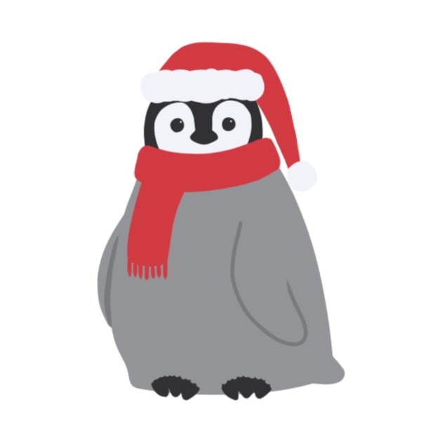 Christmas Baby Penguin by herofficial