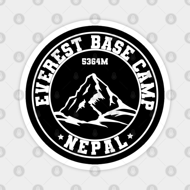 Everest Base Camp - Nepal Magnet by Cute Pets Stickers