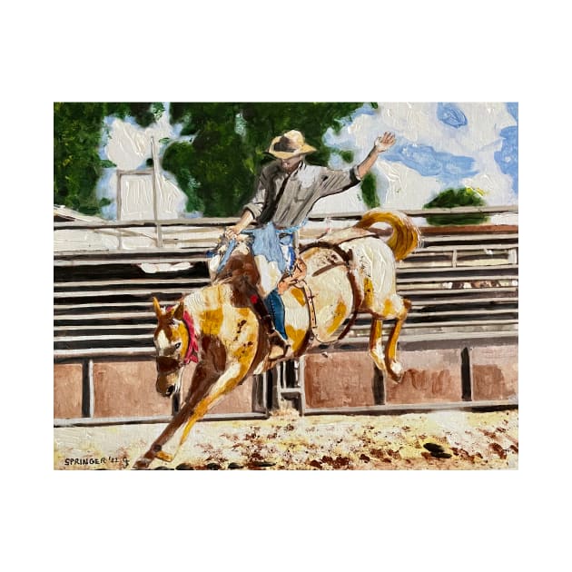 Rodeo Cowboy by gjspring