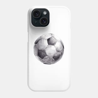 football. watercolor Phone Case