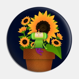 Sunflower Prince Pin