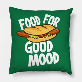 Food For Good Mood Pillow