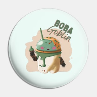 Boba Goblin Pin