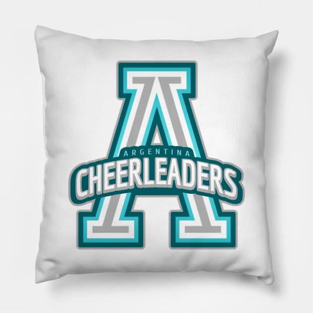 Argentina Cheerleader Pillow by Tip Top Tee's