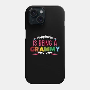 Mothers Day Cute Womens Happiness Is Being A Grammy Phone Case