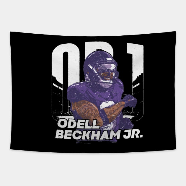 Odell Beckham Jr. Baltimore Player Name Tapestry by ClarityMacaws