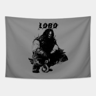 Lobo Silhouette Tapestry