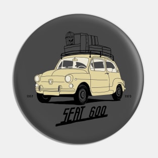 Seat 600 mythical car Pin