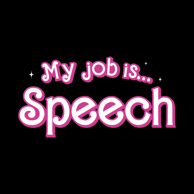 My Job is Speech by unaffectedmoor