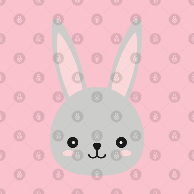 Cute Kawaii Bunny by Cute Pets Stickers