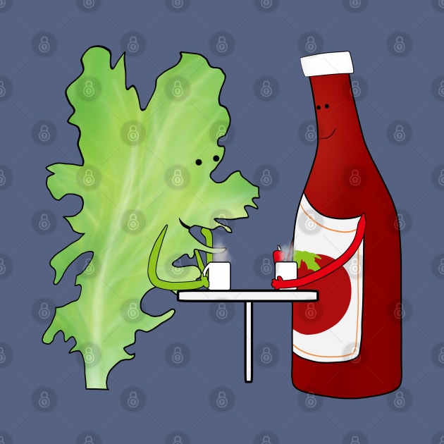 Lettuce ketchup by shackledlettuce