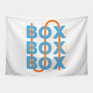 Box Box Box 2024 Edition Tapestry