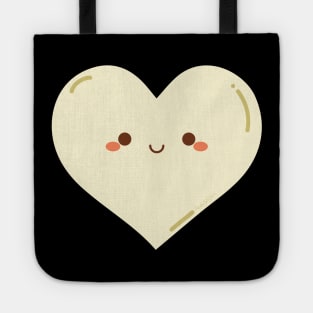 White chocolate heart Tote