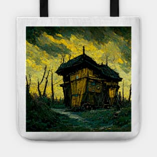 Starry Night Above The Shrieking Shack Tote