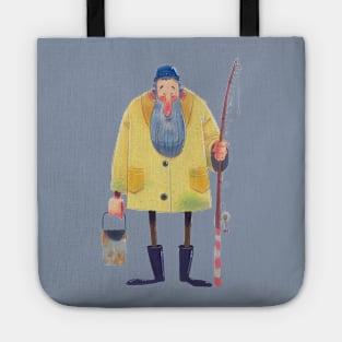 Fisherman (just the character) Tote