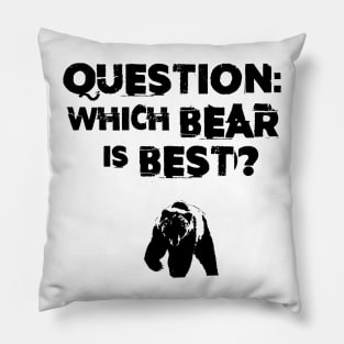 Which Bear Is Best? Pillow