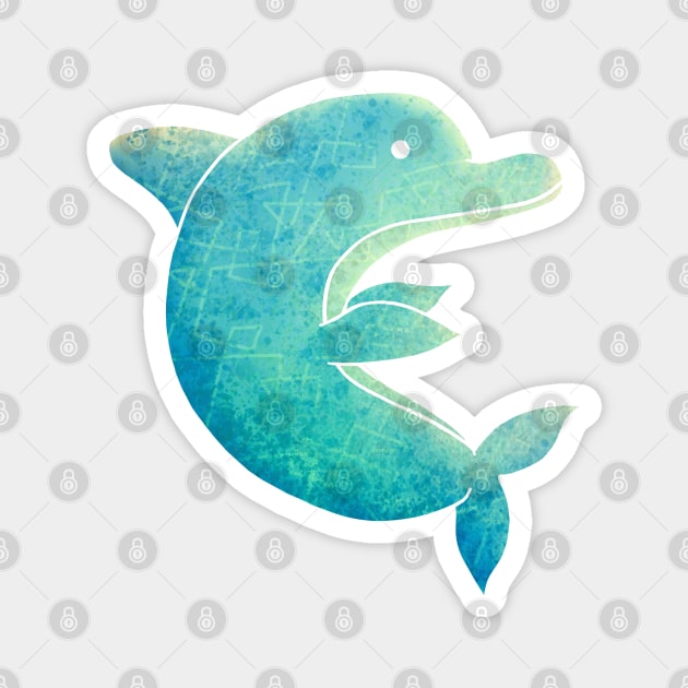 Dolphin Magnet by CleanRain3675