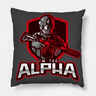 I'm The Alpha (1) Pillow