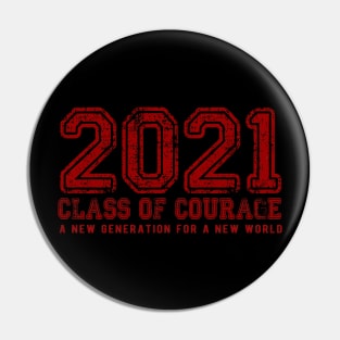 2021 Class of Courage in Red Pin