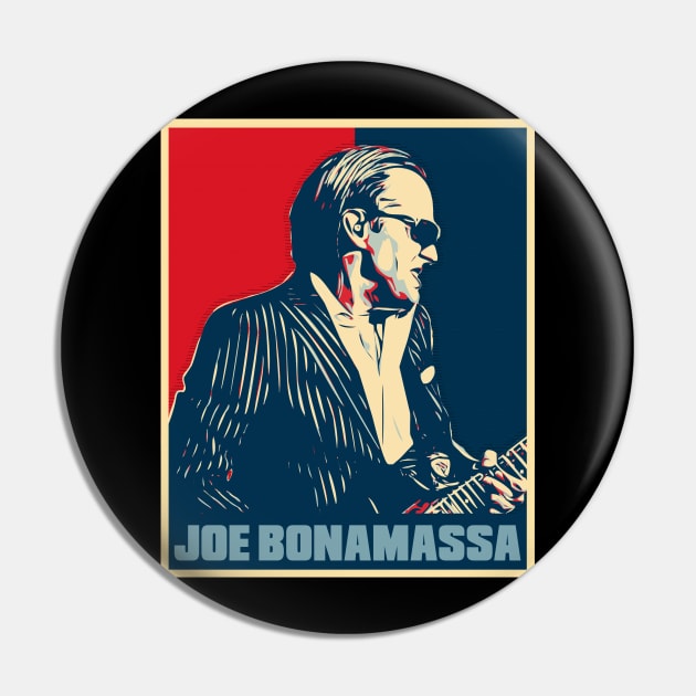 Joe Bonamassa Poster Hope Art Pin by Odd Even