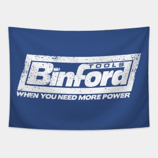 Binford Tools (white) Tapestry