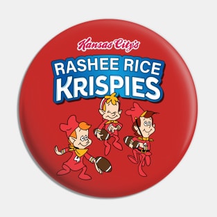 Rashee Rice Chiefs Cereal Pin